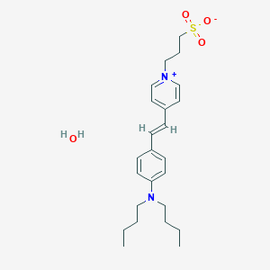 3-(4-((E)-2-[4-(Dibutylamino)phenyl]ethenyl)-1-pyridiniumyl)-1-propanesulfonate