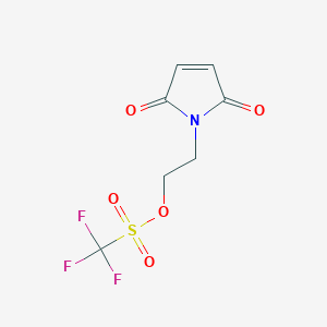 2-(2,5-Dioxopyrrol-1-yl)ethyl trifluoromethanesulfonate
