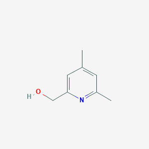 molecular formula C8H11NO B173199 (4,6-二甲基吡啶-2-基)甲醇 CAS No. 18087-99-5