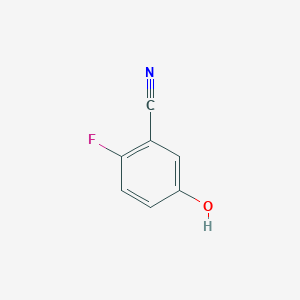 molecular formula C7H4FNO B173201 2-氟-5-羟基苯甲腈 CAS No. 104798-53-0