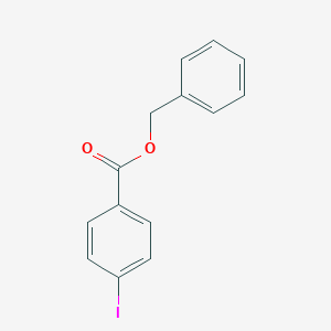 molecular formula C14H11IO2 B173212 苯甲酸苄酯-4-碘 CAS No. 136618-42-3