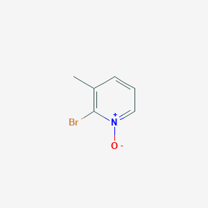 molecular formula C6H6BrNO B173217 2-Bromo-3-methylpyridine 1-oxide CAS No. 19230-57-0