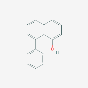 molecular formula C16H12O B173237 8-Phenylnaphthalen-1-ol CAS No. 129957-20-6