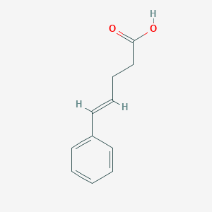 molecular formula C11H12O2 B173252 5-苯基戊-4-烯酸 CAS No. 17920-83-1