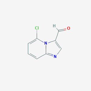 molecular formula C8H5ClN2O B173261 5-Chloroimidazo[1,2-A]pyridine-3-carbaldehyde CAS No. 198895-50-0