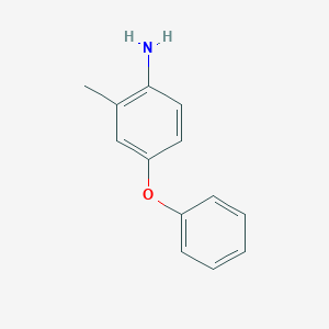 molecular formula C13H13NO B173268 2-甲基-4-苯氧基苯胺 CAS No. 13024-16-3