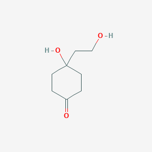 molecular formula C8H14O3 B173269 Cleroindicin B CAS No. 107389-91-3