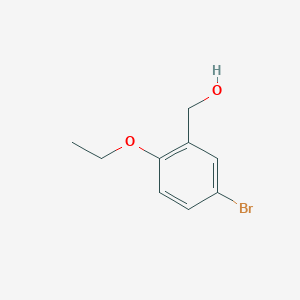 molecular formula C9H11BrO2 B173293 5-Bromo-2-ethoxybenzyl alcohol CAS No. 149489-18-9
