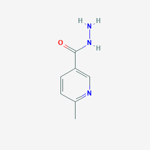 molecular formula C7H9N3O B173302 6-Methylpyridine-3-carbohydrazide CAS No. 197079-25-7