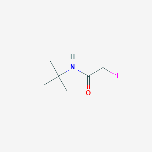 B173318 N-(Tert-butyl)-2-iodoacetamide CAS No. 103615-48-1