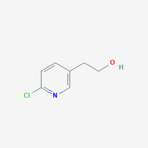 molecular formula C7H8ClNO B173323 2-(6-Chloropyridin-3-YL)ethanol CAS No. 117528-28-6