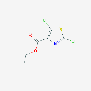molecular formula C6H5Cl2NO2S B173328 Ethyl 2,5-dichlorothiazole-4-carboxylate CAS No. 135925-33-6