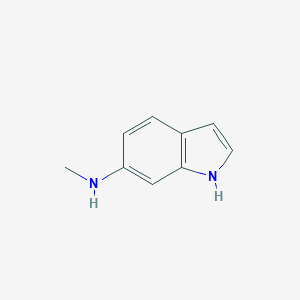 molecular formula C9H10N2 B173335 N-methyl-1H-indol-6-amine CAS No. 135855-61-7