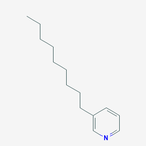 molecular formula C14H23N B173341 3-Nonylpyridine CAS No. 108123-63-3