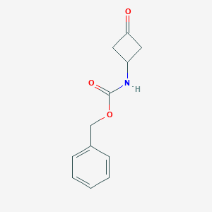molecular formula C12H13NO3 B173344 Benzyl (3-oxocyclobutyl)carbamate CAS No. 130369-36-7