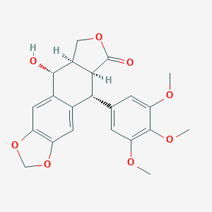 molecular formula C22H22O8 B173353 Picropodophyllotoxin CAS No. 17434-18-3