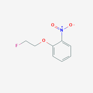 molecular formula C8H8FNO3 B173363 1-(2-氟乙氧基)-2-硝基苯 CAS No. 132838-18-7