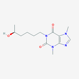 molecular formula C13H20N4O3 B173364 (S)-Lisofylline CAS No. 100324-80-9