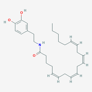 molecular formula C28H41NO3 B173369 N-Arachidonyldopamine CAS No. 199875-69-9