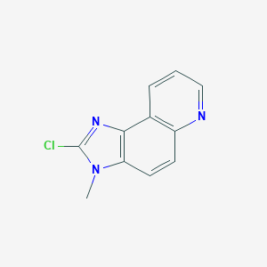 molecular formula C11H8ClN3 B017339 3-Methyl-2-chloro-3H-imidazo[4,5-F]quinoline CAS No. 161087-48-5