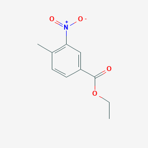 molecular formula C10H11NO4 B173416 Ethyl 4-methyl-3-nitrobenzoate CAS No. 19013-15-1