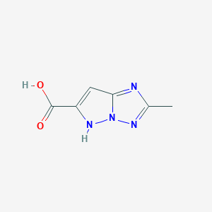 2-methyl-5H-pyrazolo[1,5-b][1,2,4]triazole-6-carboxylic acid