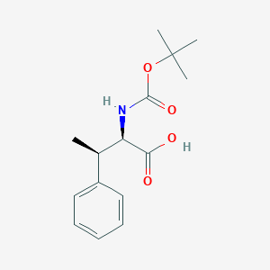 (2R,3R)-2-[(2-methylpropan-2-yl)oxycarbonylamino]-3-phenylbutanoic acid