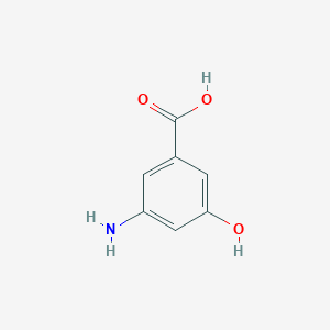 molecular formula C7H7NO3 B173472 3-Amino-5-hydroxybenzoic acid CAS No. 119690-81-2
