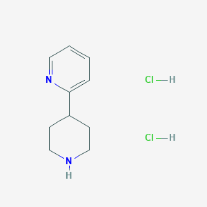 molecular formula C10H16Cl2N2 B173506 2-(Piperidin-4-yl)pyridine dihydrochloride CAS No. 143924-45-2