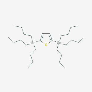 molecular formula C28H56SSn2 B173521 2,5-Bis(tributylstannyl)thiophene CAS No. 145483-63-2