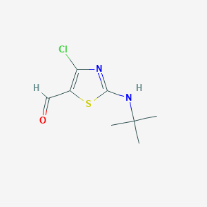 4-Chloro-2-(tert-butylamino)-5-thiazolecarboxaldehyde