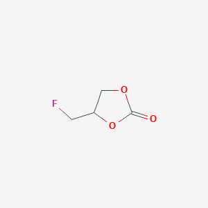 molecular formula C4H5FO3 B173578 4-(Fluoromethyl)-1,3-dioxolan-2-one CAS No. 127213-73-4