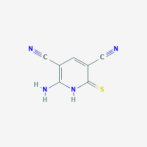 2-Amino-6-mercaptopyridine-3,5-dicarbonitrile