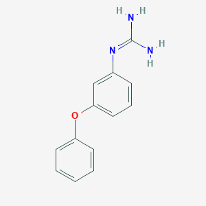 molecular formula C13H13N3O B173586 1-(3-Phenoxyphenyl)guanidine CAS No. 107771-82-4