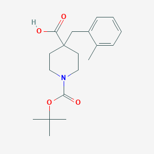 1-Boc-4-[(2-methylphenyl)methyl]-4-piperidinecarboxylic acid