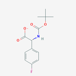 (R)-N-Boc-4-fluorophenylglycine
