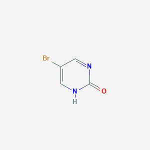 molecular formula C4H3BrN2O B017364 5-Bromo-2-hydroxypyrimidine CAS No. 38353-06-9