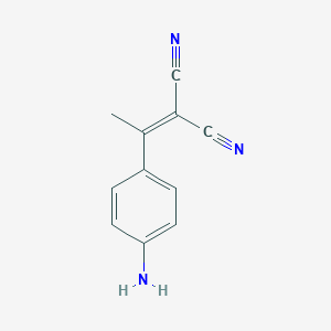 2-[1-(4-Aminophenyl)ethylidene]propanedinitrile