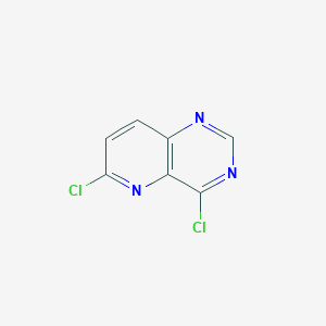 molecular formula C7H3Cl2N3 B173706 4,6-Dichloropyrido[3,2-d]pyrimidine CAS No. 175358-02-8