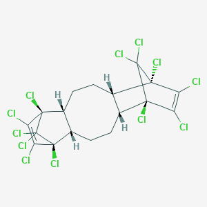 molecular formula C18H12Cl12 B173710 顺式-十二氯代五环十八碳二烯 CAS No. 135821-03-3