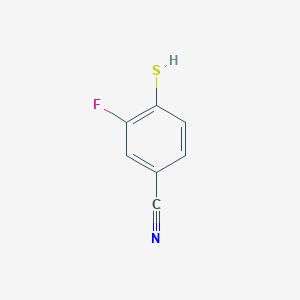 3-Fluoro-4-mercaptobenzonitrile