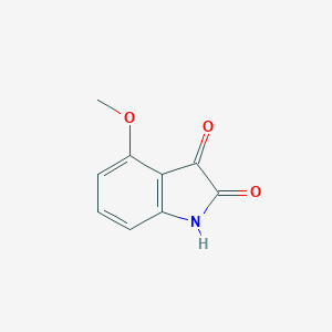 molecular formula C9H7NO3 B173721 4-Methoxyindoline-2,3-dione CAS No. 108937-87-7
