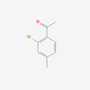 molecular formula C9H9BrO B173727 1-(2-Bromo-4-methylphenyl)ethanone CAS No. 103286-27-7