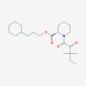(S)-3-Cyclohexylpropyl 1-(3,3-dimethyl-2-oxopentanoyl)piperidine-2-carboxylate