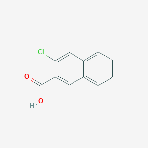 molecular formula C11H7ClO2 B173773 3-Chloronaphthalene-2-carboxylic acid CAS No. 19411-56-4
