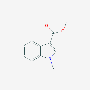 molecular formula C11H11NO2 B173790 methyl 1-methyl-1H-indole-3-carboxylate CAS No. 108438-43-3