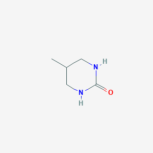 molecular formula C5H10N2O B173809 5-Methyltetrahydro-2(1H)-pyrimidinone CAS No. 13092-83-6
