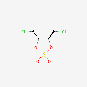 molecular formula C4H6Cl2O4S B017382 (2S,3S)-1,4-Dichlorobutane-diol Sulfate CAS No. 190850-76-1