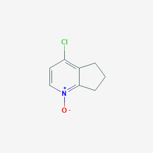 4-Chloro-6,7-dihydro-5H-cyclopenta[b]pyridine 1-oxide