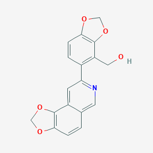 molecular formula C18H13NO5 B173833 Decumbenine B CAS No. 164991-68-8